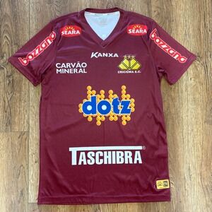 Criciuma EC Football Soccer Brazil Jersey Shirt 2014 Rare Medium Kanxa Authentic